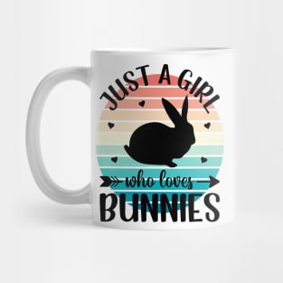 Just a girl who loves Bunnies 1 Mug